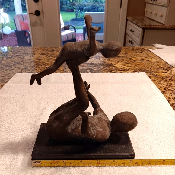 Bronze/Brass Abstract Sculpture - Picture 5 of 8